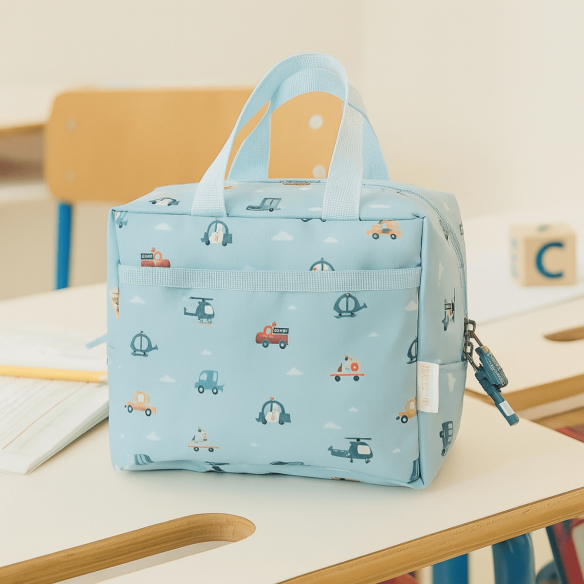 Bolsa Merienda Térmica coches Personalizable Bolsa Merienda Térmica coches Personalizable