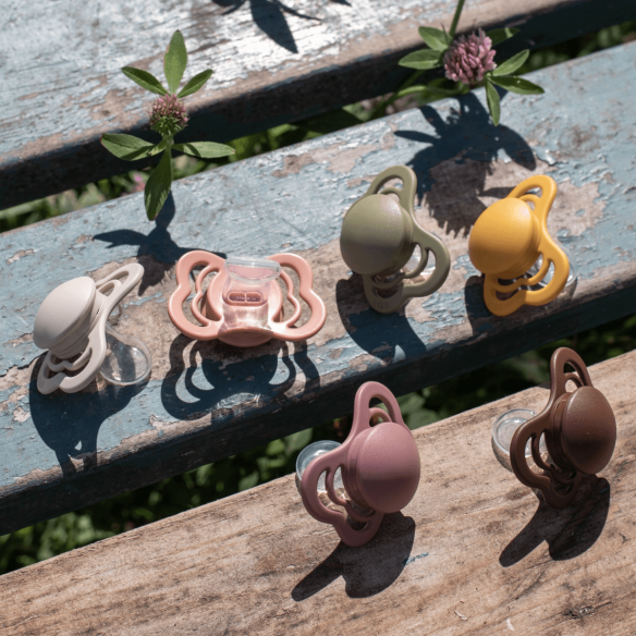 Chupetes bibs Couture Honey Bee / Olive