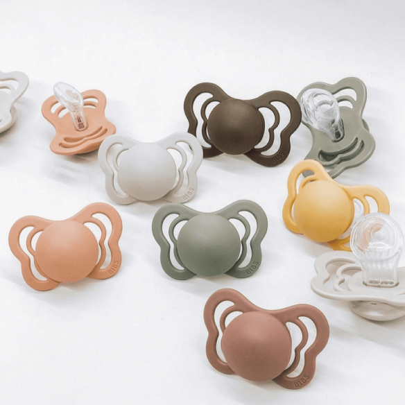 Chupetes bibs Couture silicona bebé