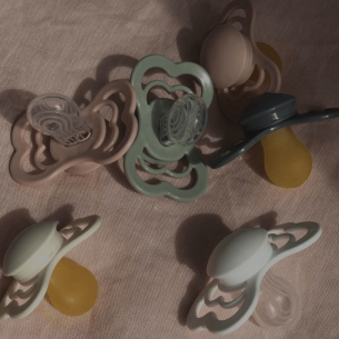 Chupetes Bibs Supreme Ivory / Sage latex 2