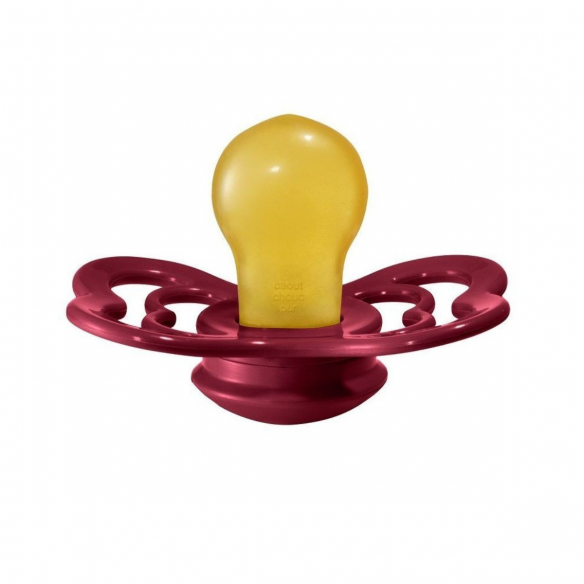 Chupetes Bibs Supreme Coral / Ruby