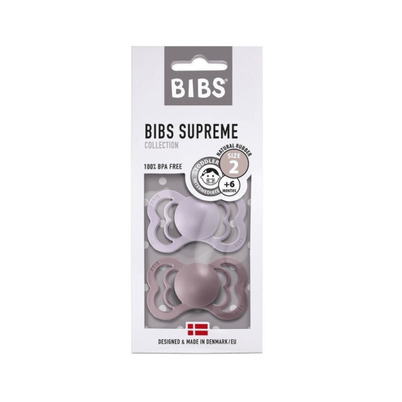 Chupetes Bibs Supreme Heather / Dusky Lilac
