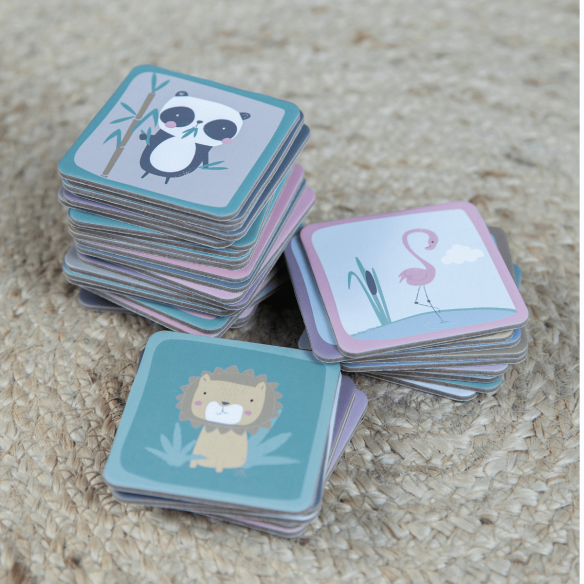 Juego de memoria niñas y niños