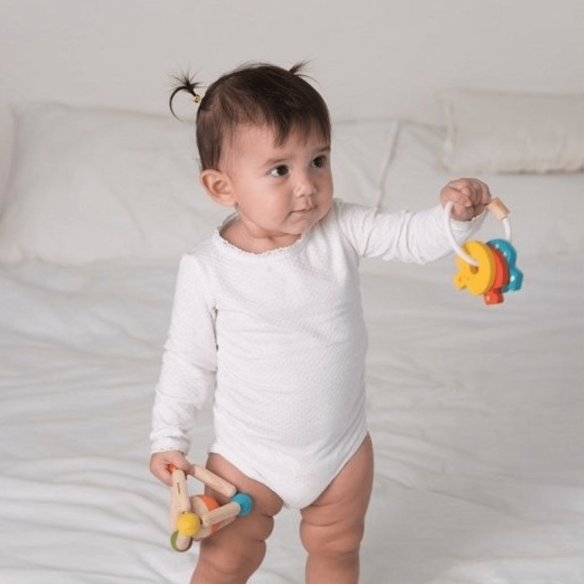 Sonajero llavero bebé