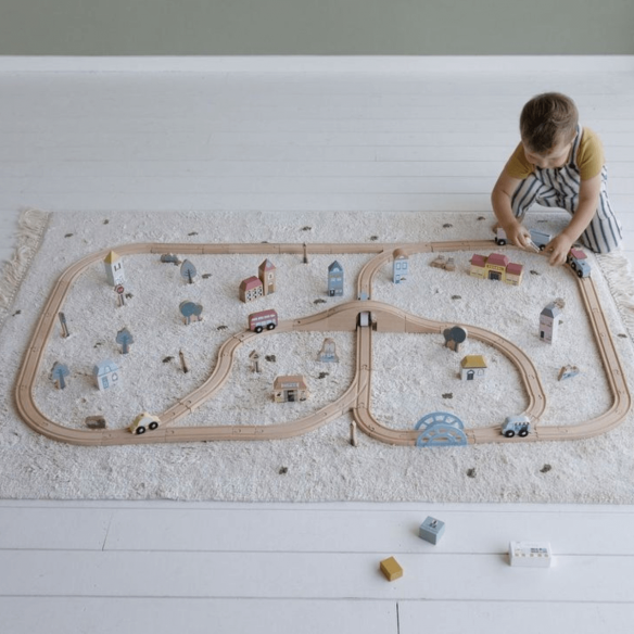 tren juguete madera