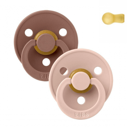 Chupetes bibs Colour Blush / Woodchuck