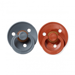 Chupetes bibs Colour Rust / Smoke