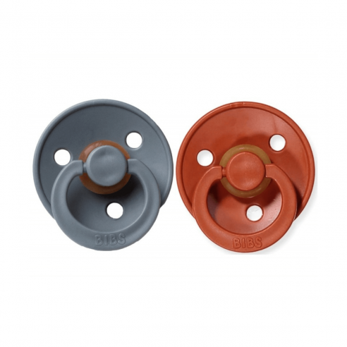 Chupetes bibs Colour Rust / Smoke Chupetes bibs Colour Rust / Smoke