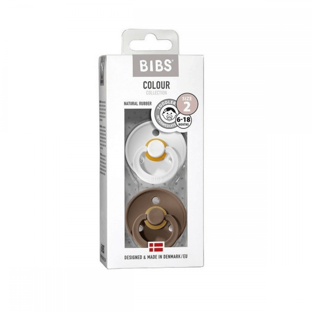 Chupetes Colour Dark Oak / White Chupetes Colour Dark Oak / White