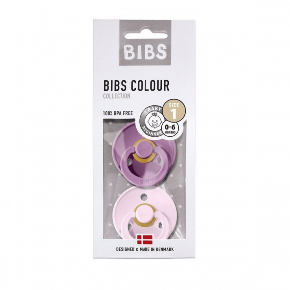 Chupetes bibs Colour Lavender / Baby Pink