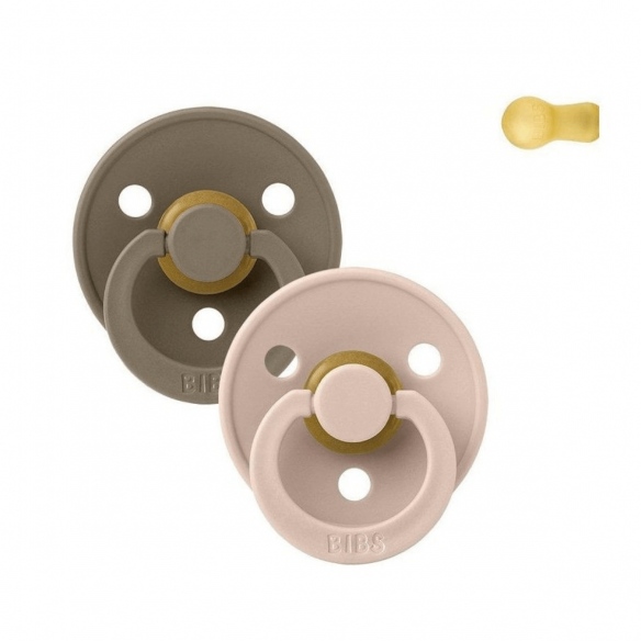 Chupetes bibs Colour Dark Oak / Blush