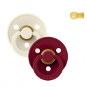 Chupetes Colour Ivory / Ruby