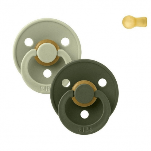 Chupetes bibs Colour Sage / Hunter Green