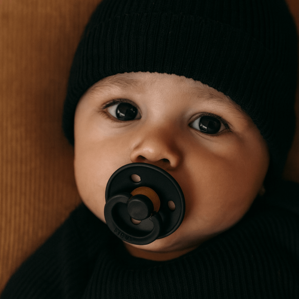 Chupetes bibs Colour negro