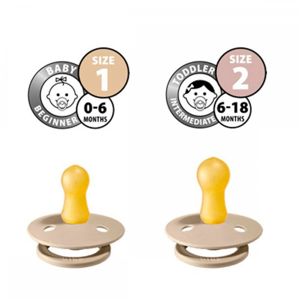 Chupetes Colour Vanilla / Mustard Bibs tetinas Chupetes Colour Vanilla / Mustard Bibs tetinas