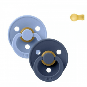 Chupetes bibs Colour Sky Blue / Steel Blue