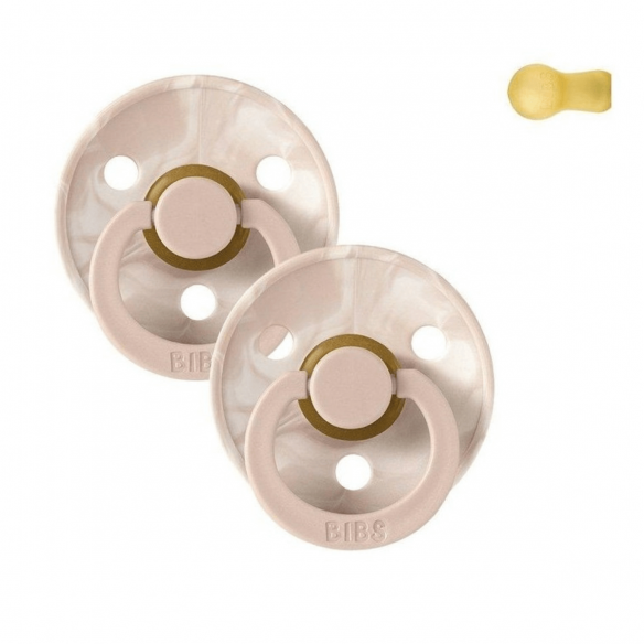 Chupetes Colour Tie Dye Blush / Ivory