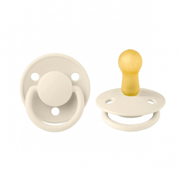 Chupetes bibs De Lux ivory