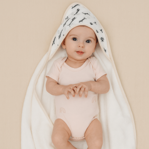toalla baño bebé Perrito Personalizable 2