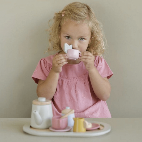 Set de té madera little dutch