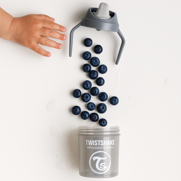 Mini Cup 230 ml Gris Twistshake
