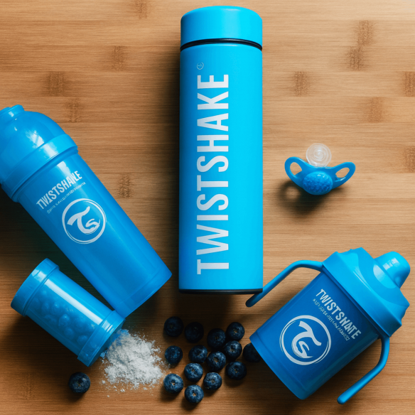 accesorios bebé azules twistshake