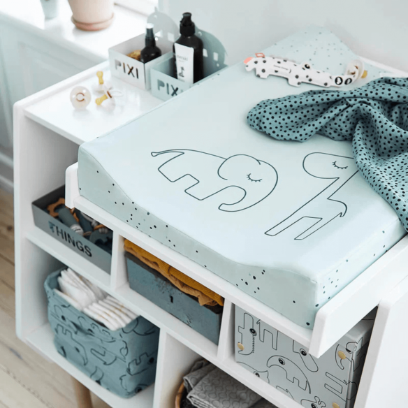 2 Muselinas Happy Dots Azules