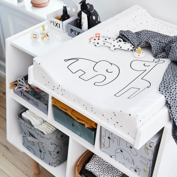 Muselinas Happy Dots done by deer grises