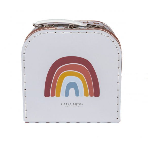 maletín arcoíris con juego de te infantil