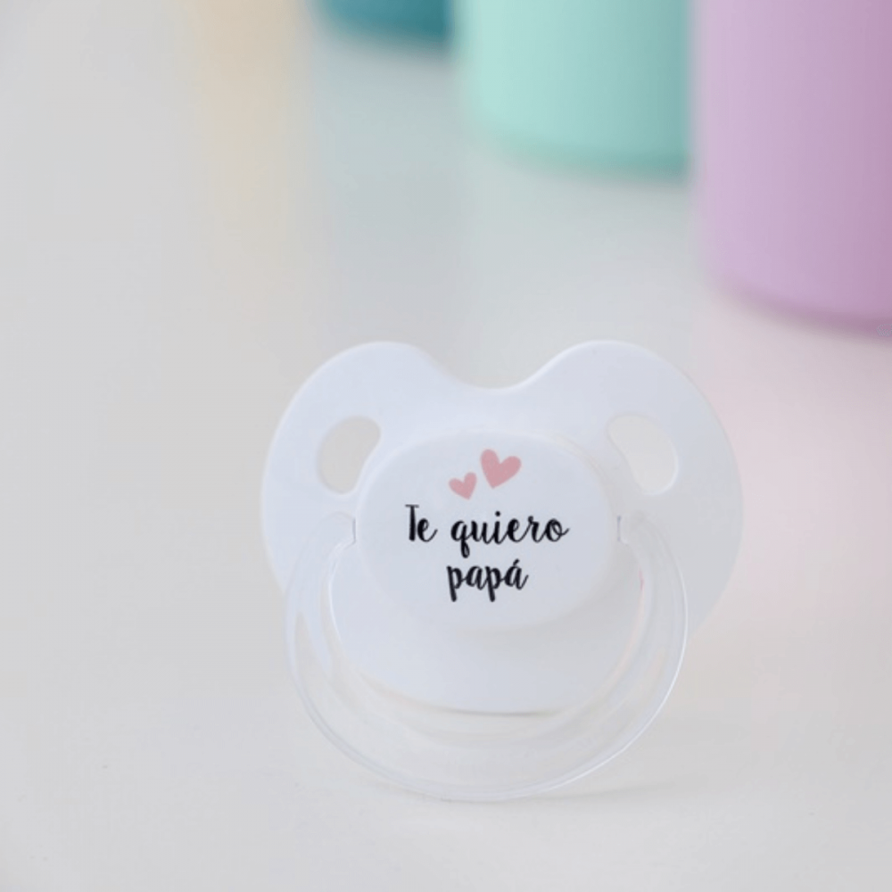 Chupete te quiero papá regalo Chupete te quiero papá regalo