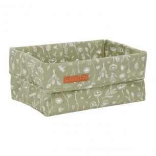 Cesta Flores infantil verde niños