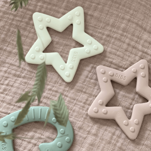 Mordedor BIBS Estrella Ivory 2