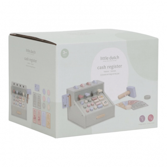 caja registradora de juguete Little Dutch de madera