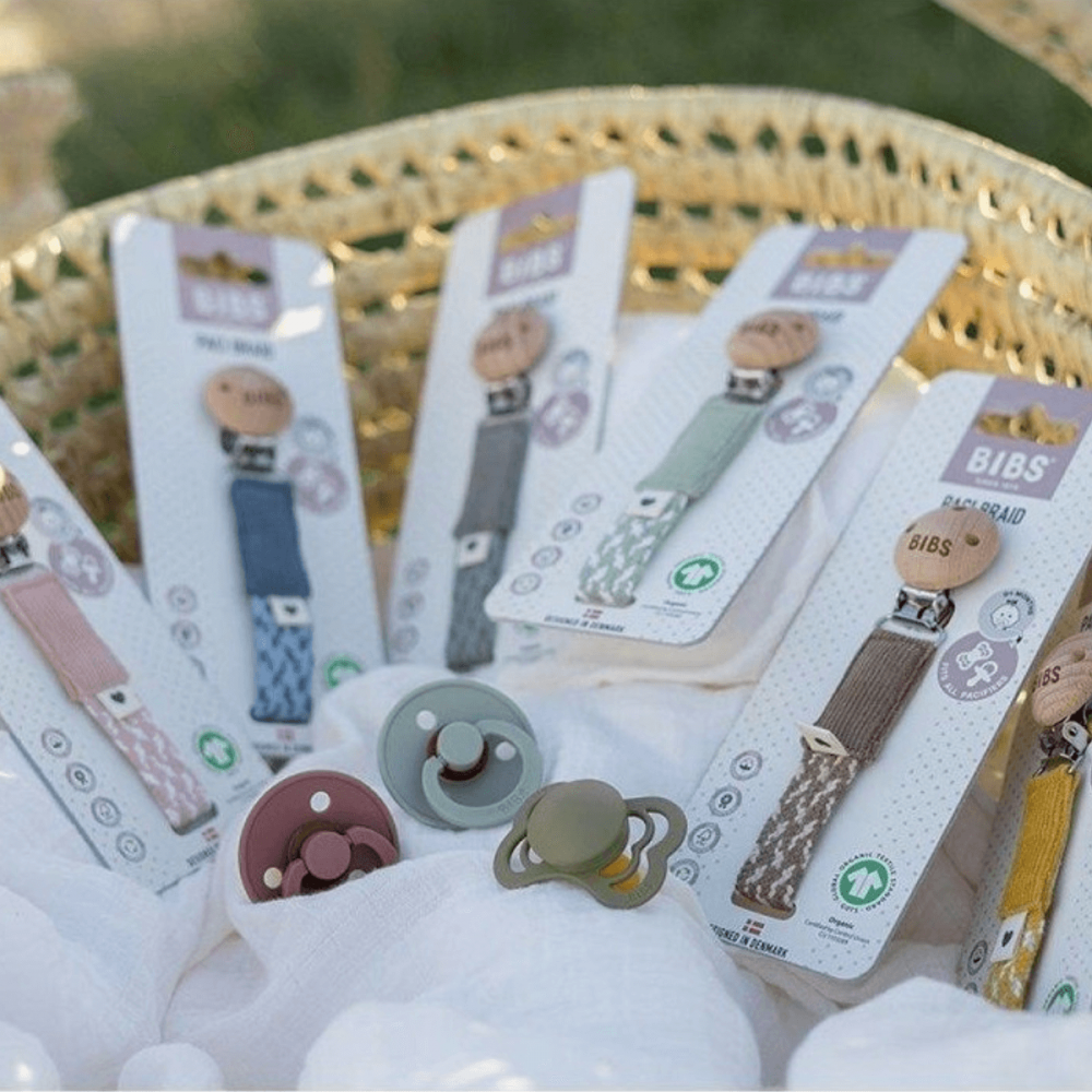 sujeta chupetes trenzado de bibs sujeta chupetes trenzado de bibs