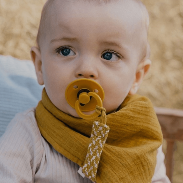 sujeta chupetes de Bibs Ivory / Mustard / Vanilla