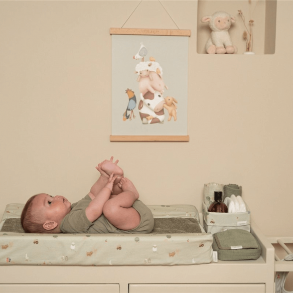 soporte para póster madera