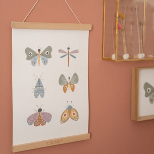 Póster Mariposas 2 caras Little Dutch 2