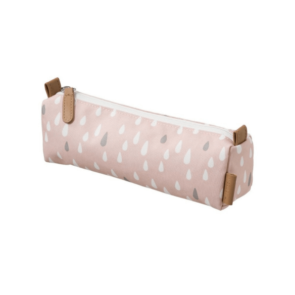 Estuche infantil Gotas Rosas Personalizable