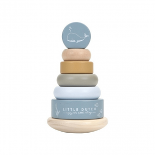Anillos apilables balanceables Little Dutch madera