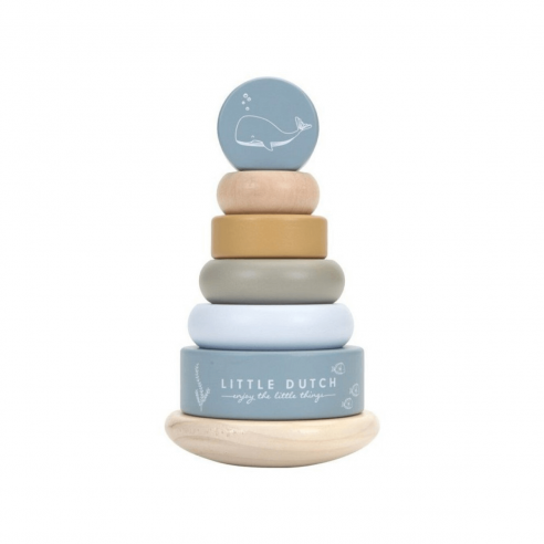 Anillos apilables balanceables Little Dutch madera