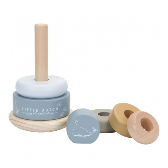 Anillos apilables balanceables oceano para bebé