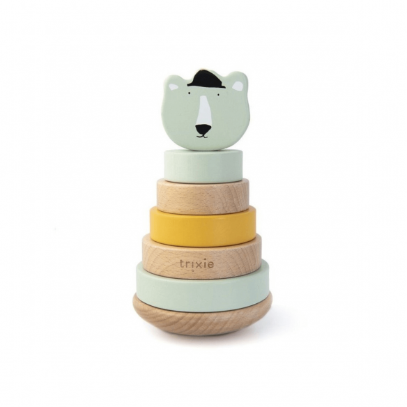 Torre Apilable Oso Polar para bebé trixie baby