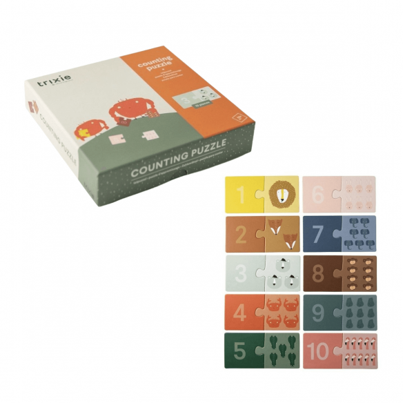Puzle para Aprender Contar