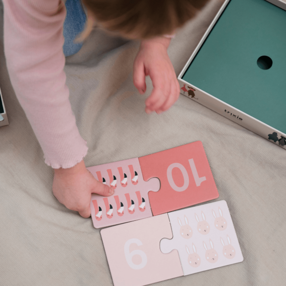 Puzle para Aprender Contar infantil