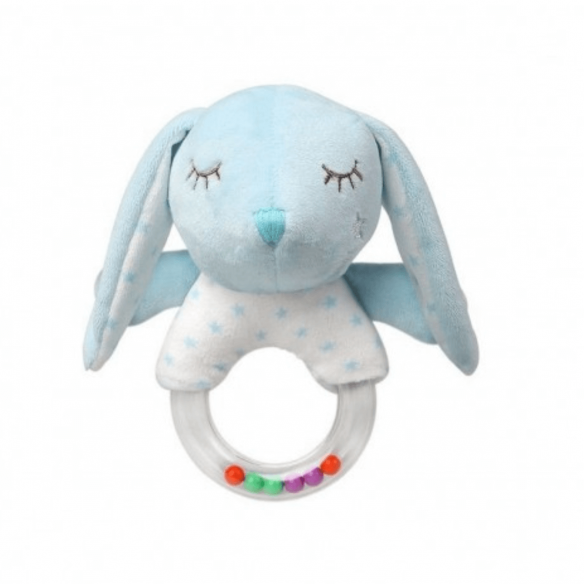 Sonajero Conejito azul