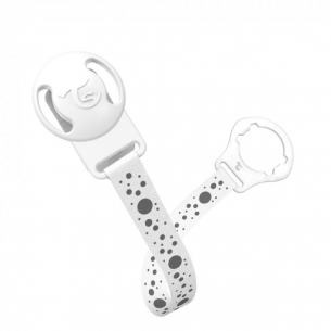 Sujeta chupetes Blanco Twistshake