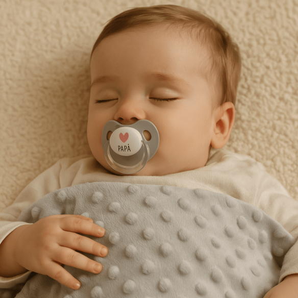 chupete regalo papá para bebé