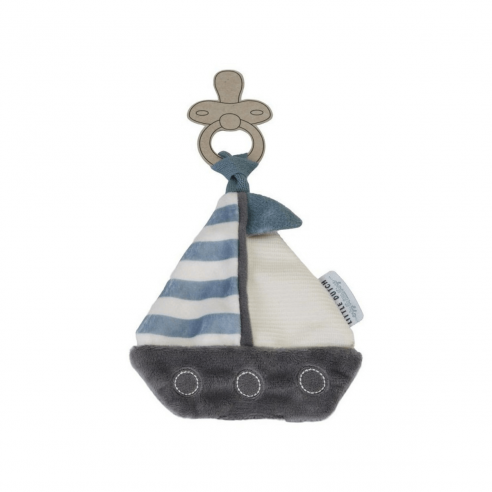 sujeta chupetes barco bebé