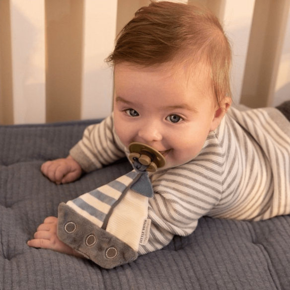 chupetero bebé peluche