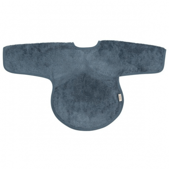 Babero Mangas Azul Timboo Babero Mangas Azul Timboo